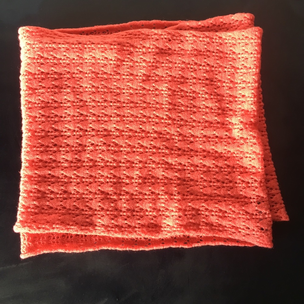 Hot pink infinity scarf